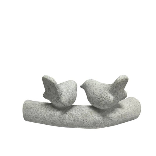 Contemporary Birds on Branch Ornament