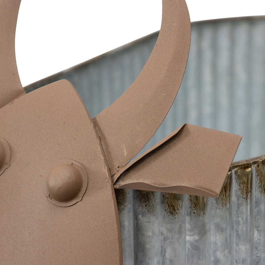 Nested Cow Planters - Set of 2