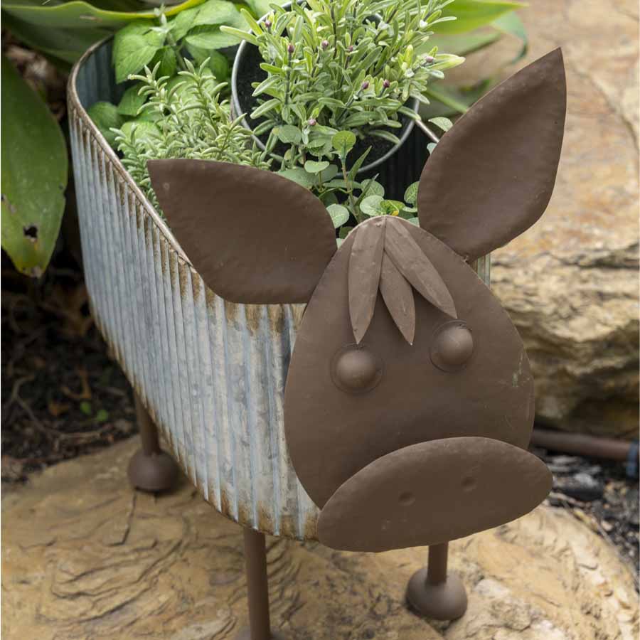 Nested Cow Planters - Set of 2