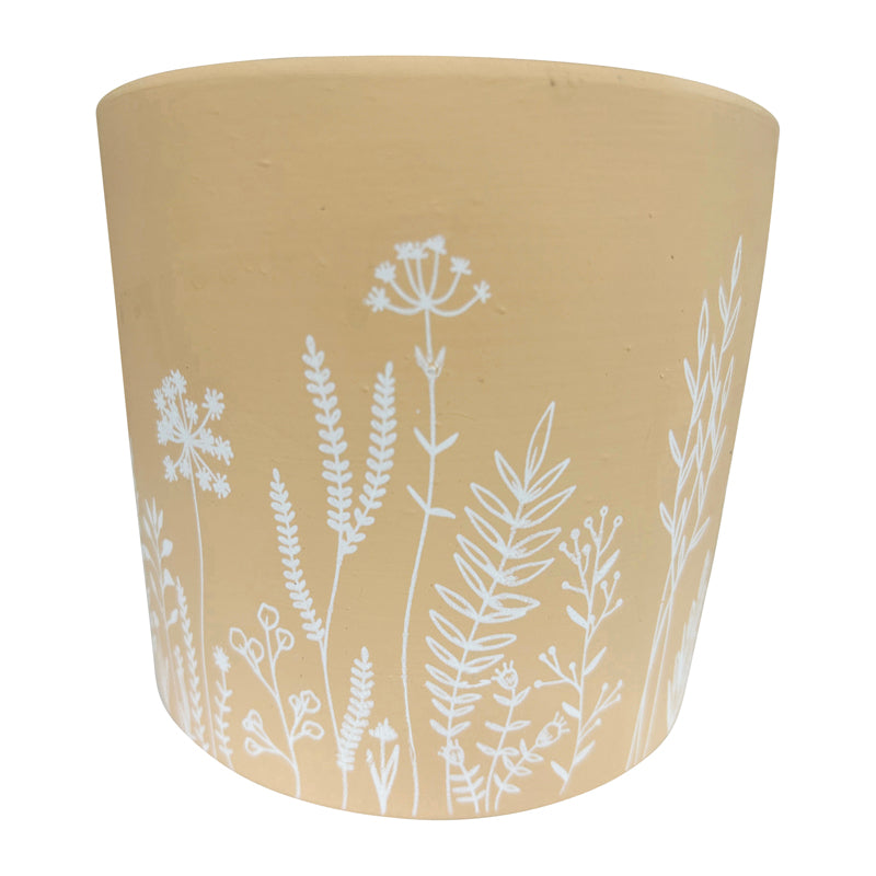 Palm Stripe Planters