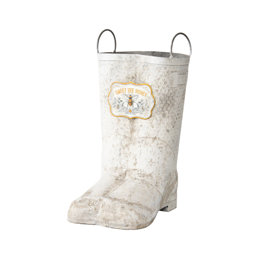 Sweet Bee Honey Gumboots Planter
