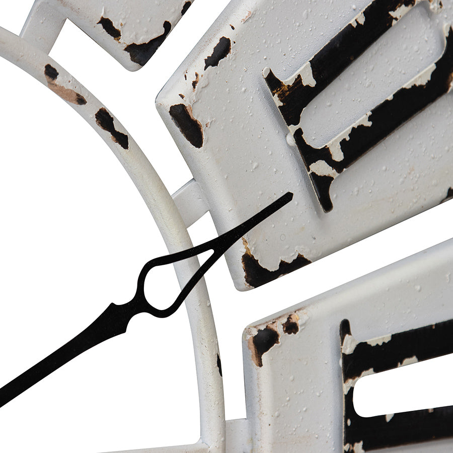 Antique Roman Numeral Round Wall Clock