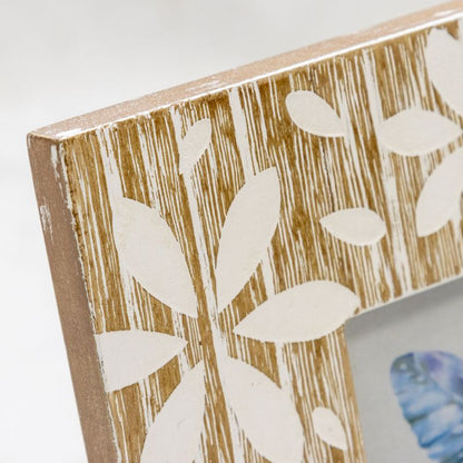 Flowers Design Photo Frame - 4x4