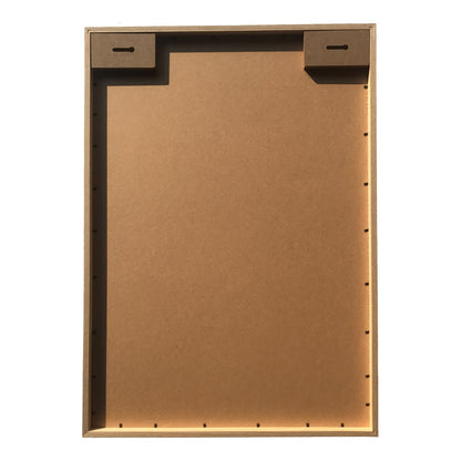 Abstract Balance Wall Print with Oak Frame