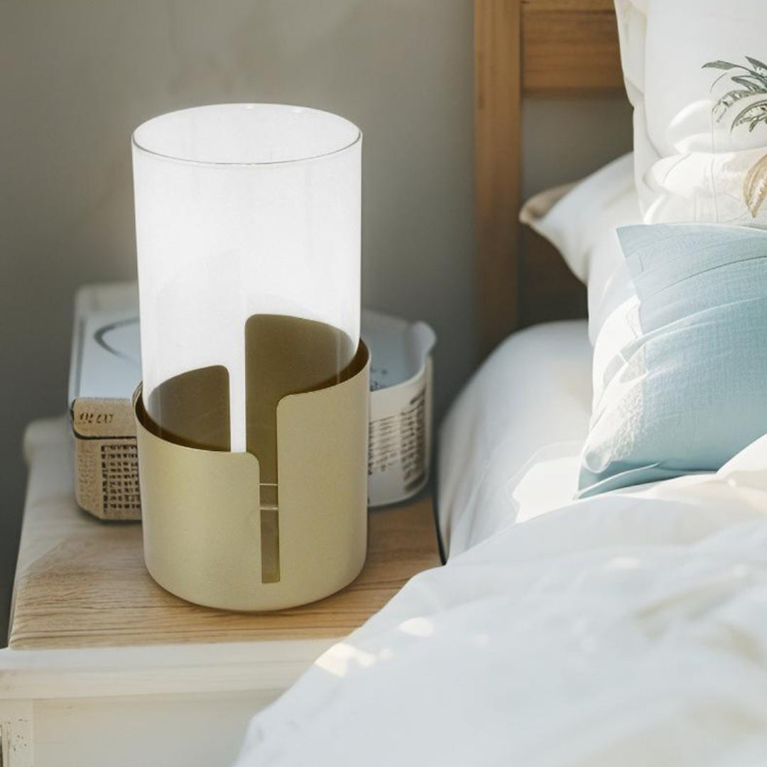 Aura Subtle Pillar Candle Holder