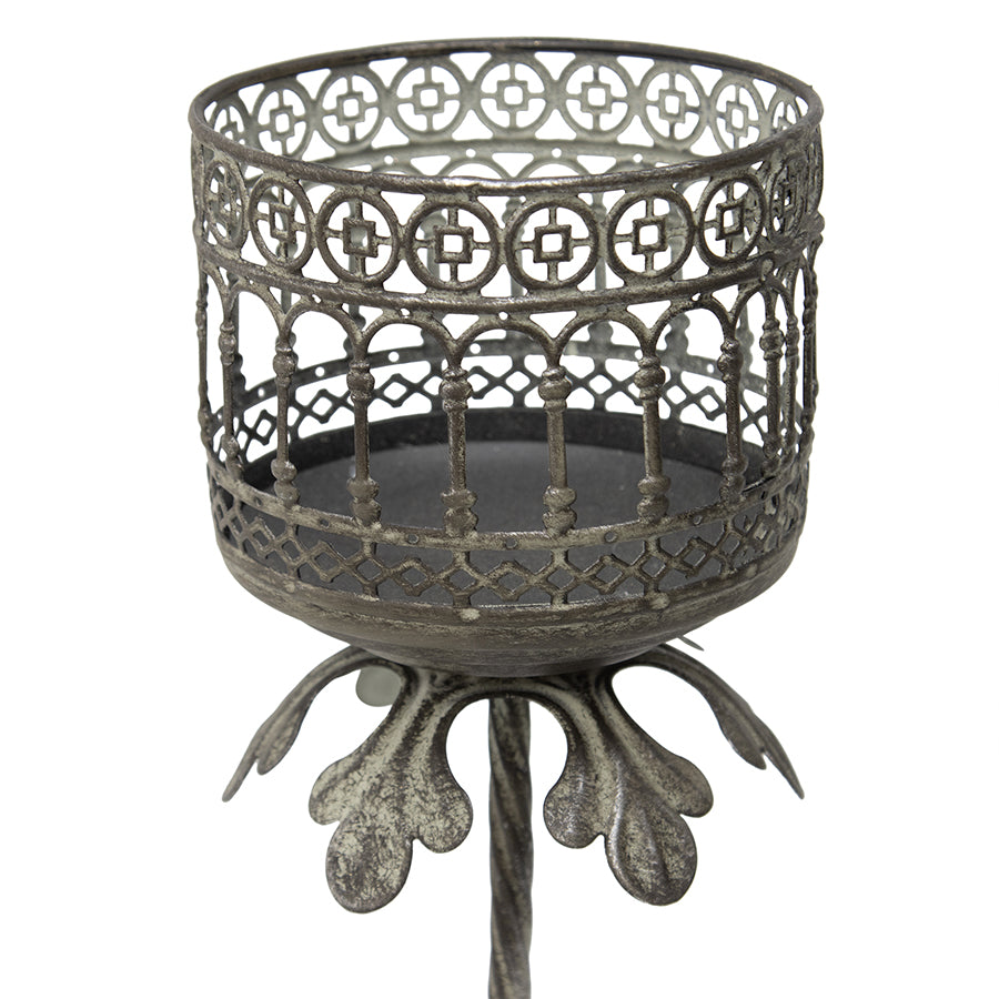 Baroque Pillar Candleholder - Tall