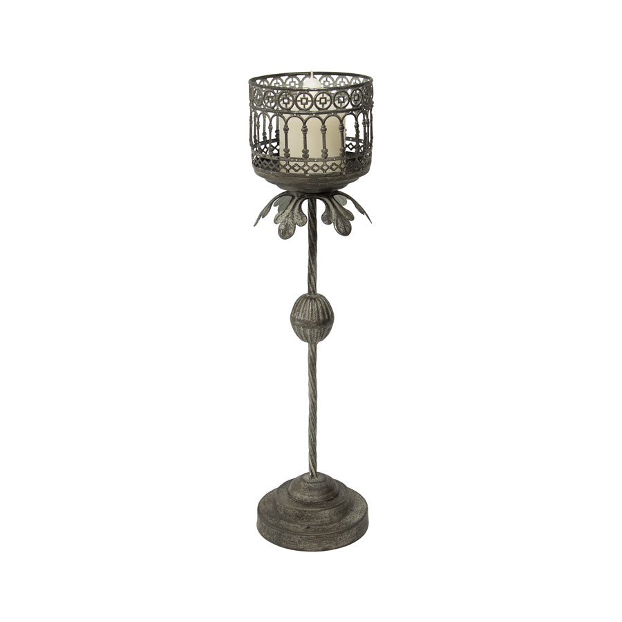 Baroque Pillar Candleholder - Tall