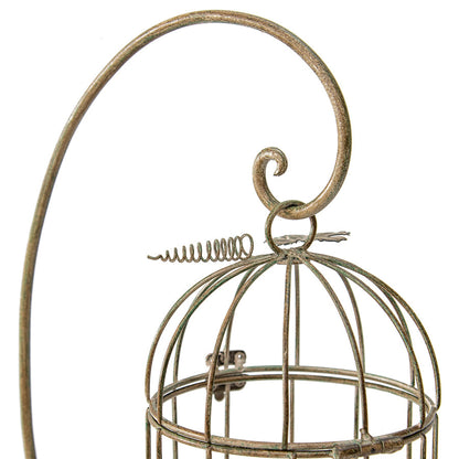 Birdcage on Stand Candleholder