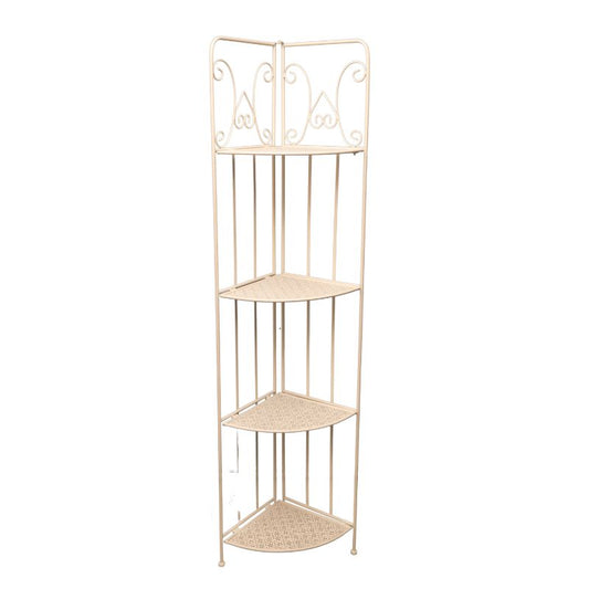 Bordeaux Corner Stand with 4 Shelves