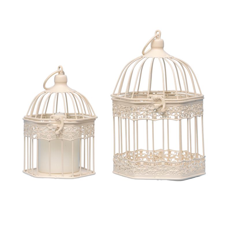 Bordeaux Nested Decorative Birdcages 