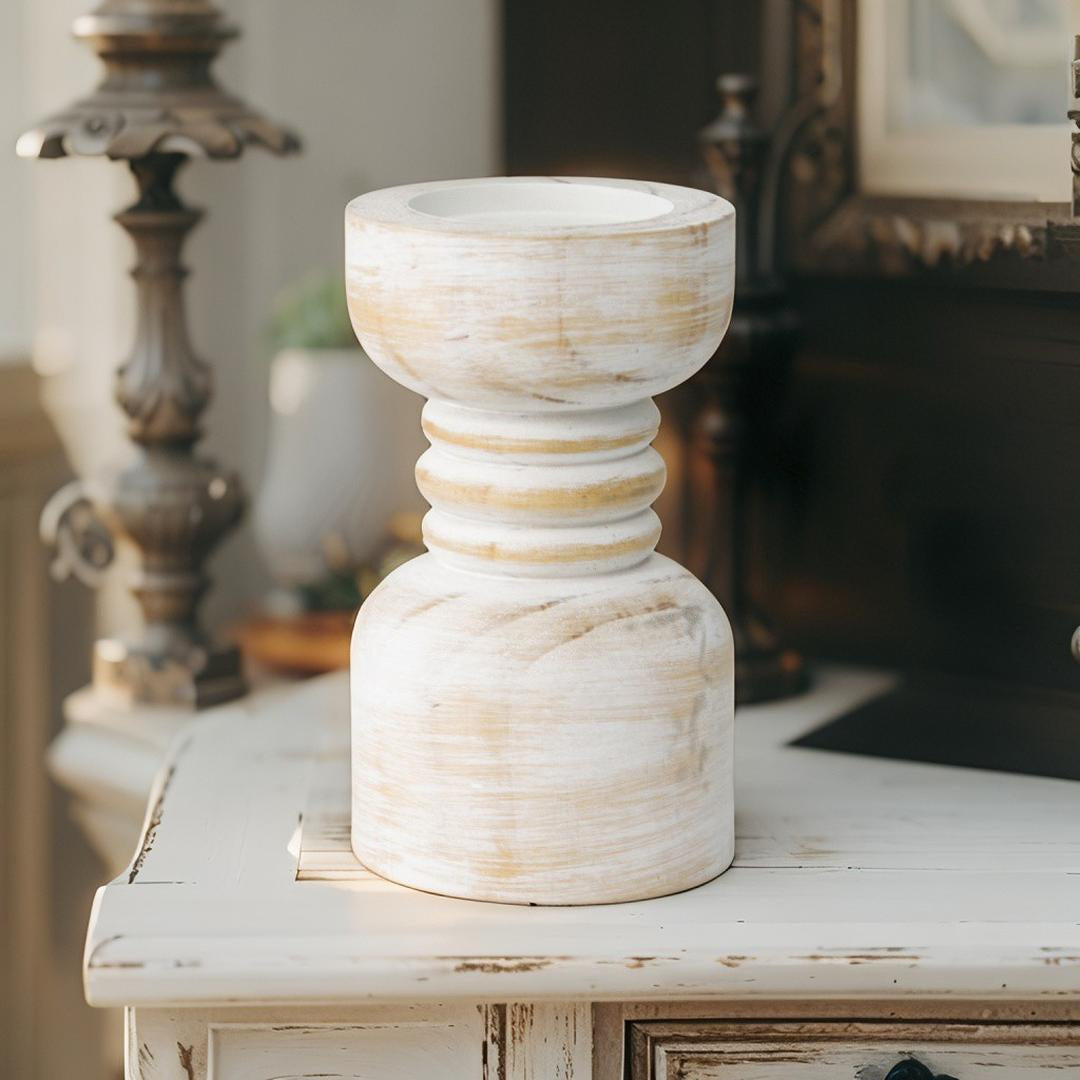 Carved Loop Contemporary Pillar