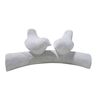 Contemporary Birds on Branch Ornament