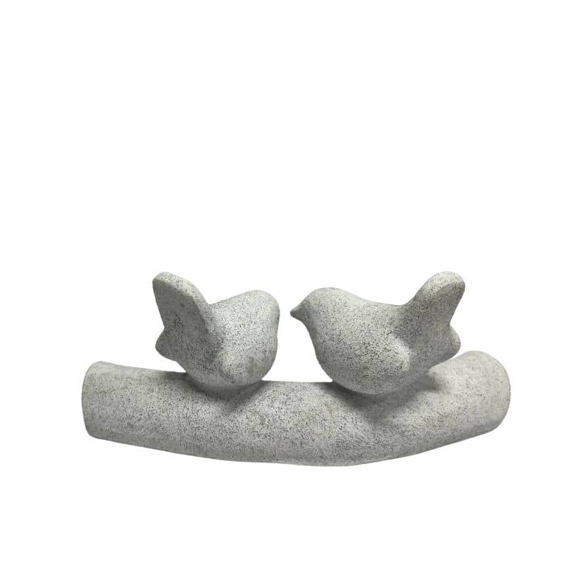 Contemporary Birds on Branch Ornament