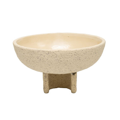 Contemporary Curve Base Textured Bowl
