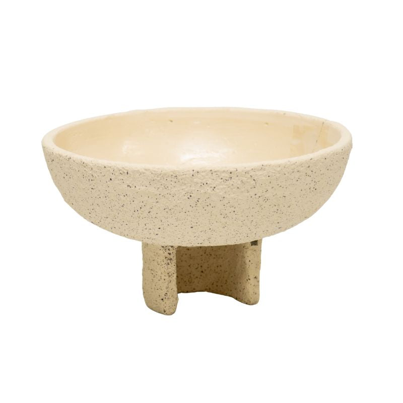 Contemporary Curve Base Textured Bowl
