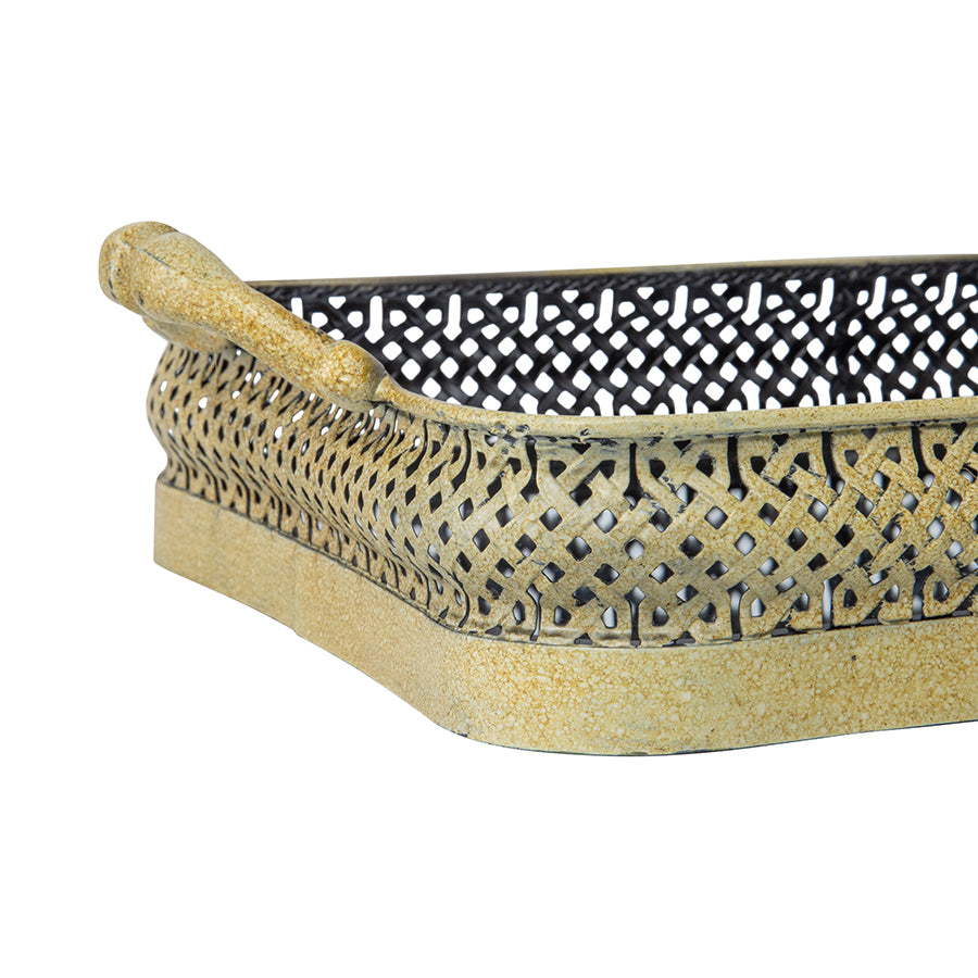 Elementals Curved Mirrored Tray