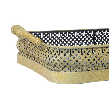 Elementals Curved Mirrored Tray