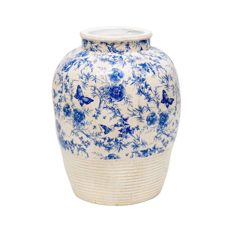 Glazed Stoneware Vase