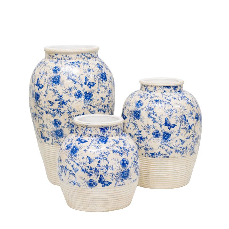 Glazed Stoneware Vase
