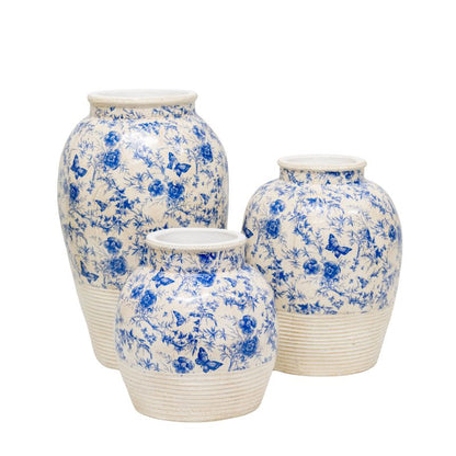 Glazed Stoneware Vase