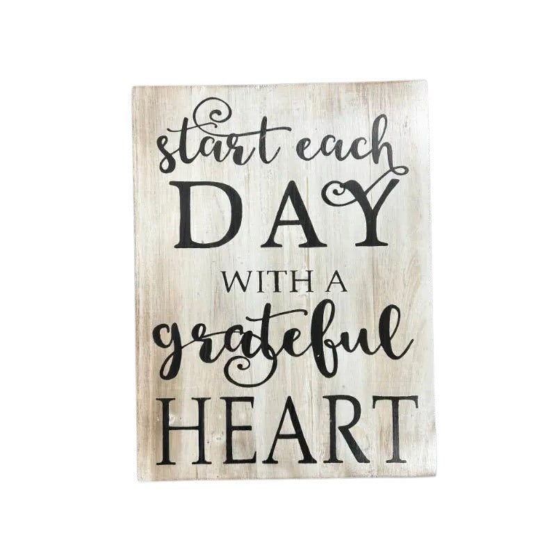 Grateful Heart Wall Art