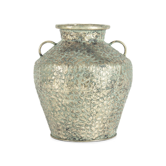 Hammered Antique Gold Urn