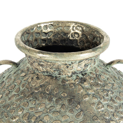 Hammered Antique Gold Urn