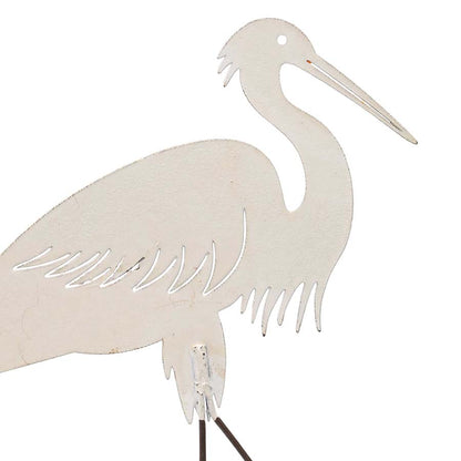 Herons on Wooden Stump