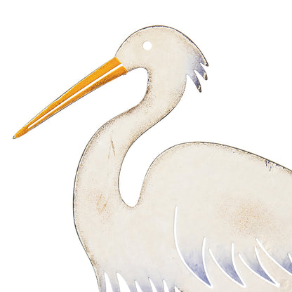 Herons on Wooden Stump