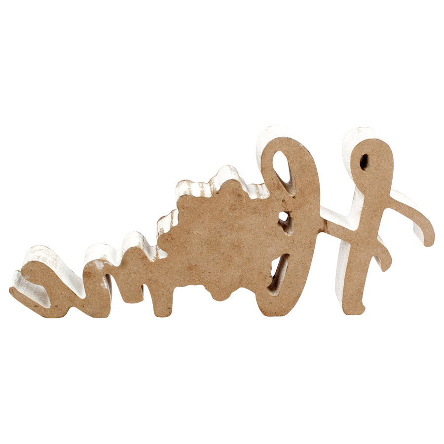 Home with Mandala Table Plaque