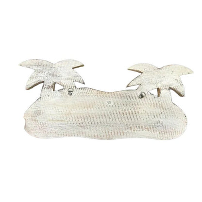 Key Holder Handcrafted with Palm Trees
