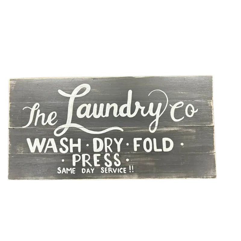 Laundry Co Handcrafted Wall Art