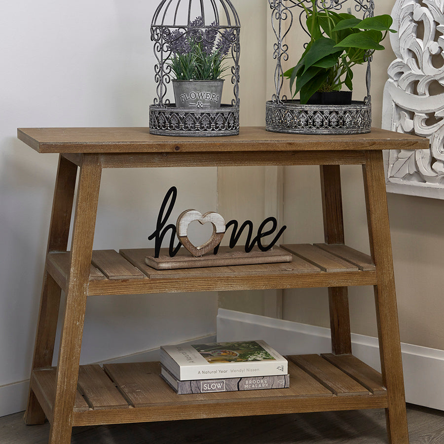 Lavender in Distressed Tin Pot