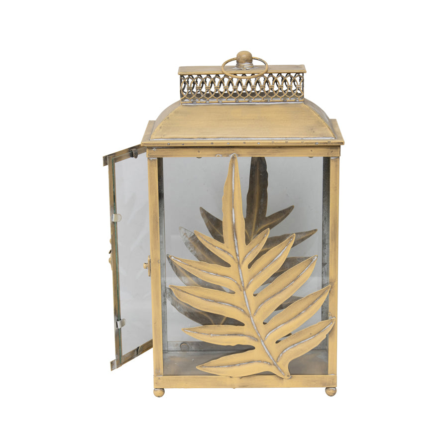 Lustre Leaf Lantern