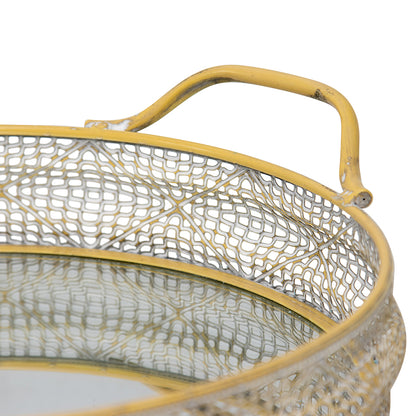 Lustre Nested Hive Mirrored Trays