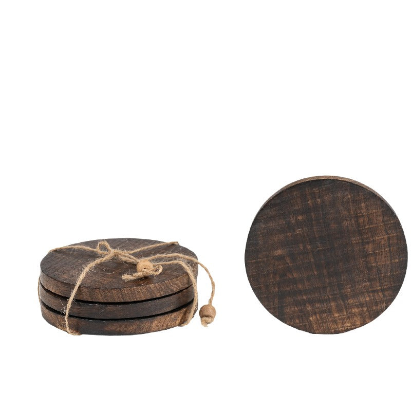 Mango Wood Handcrafted Coasters