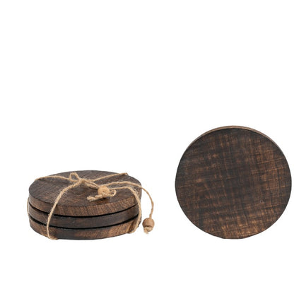 Mango Wood Handcrafted Coasters