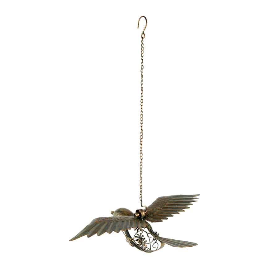 Metal Hanging Robin