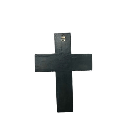 Monochrome Handcrafted Cross Wall Art