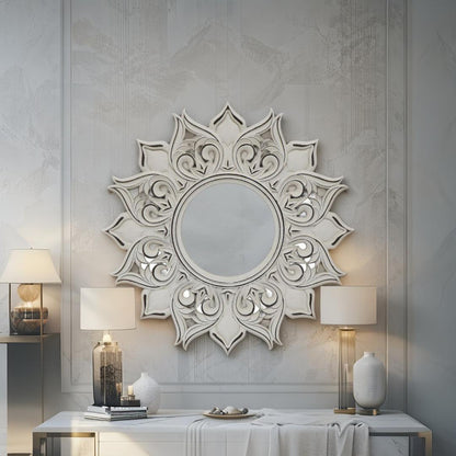 Moulded Fleur Mirror