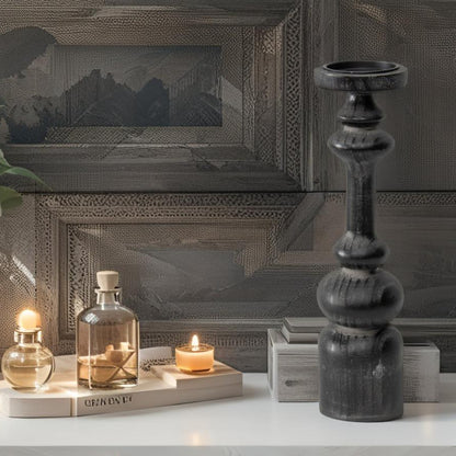 Nero Bold Pillar Candle Holder