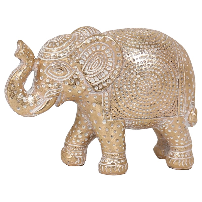 Ornate Gold Elephant