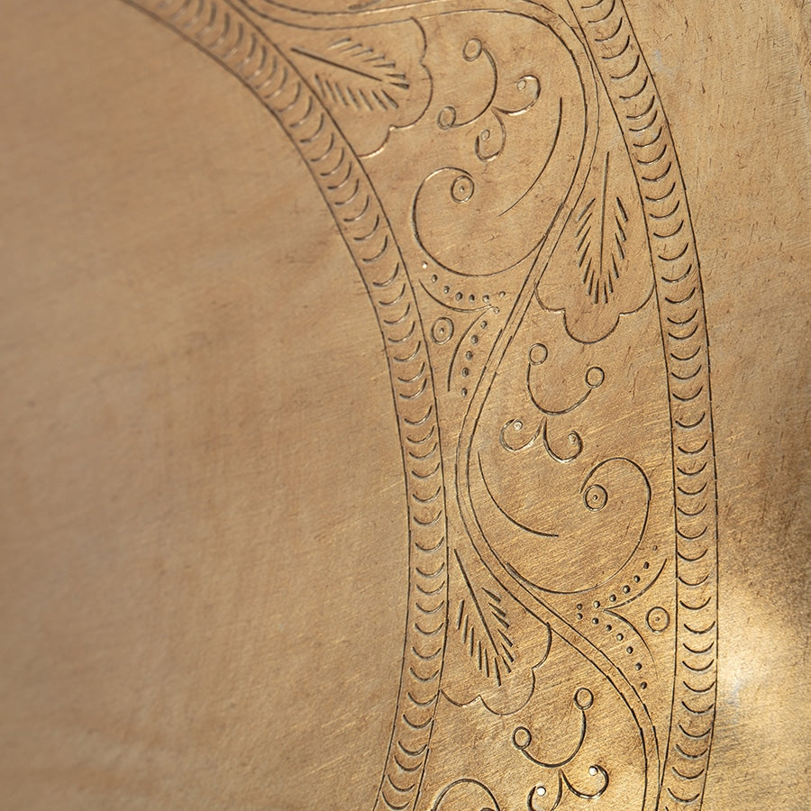 Oval Tray Handcrafted with Handles