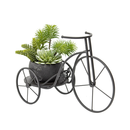 Pennyfarthing Black Bicycle Plant Holder