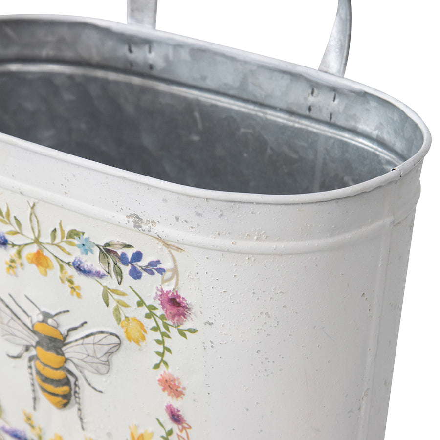 Queen Bee Oval Pot Planter 