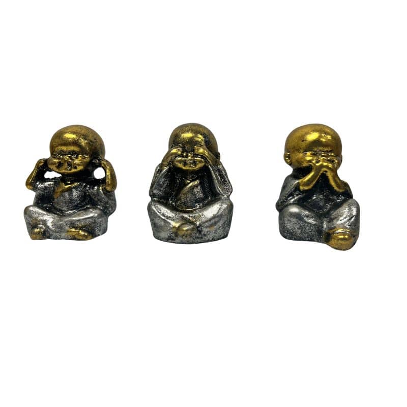 See-Hear-Speak No Evil 3 Monks