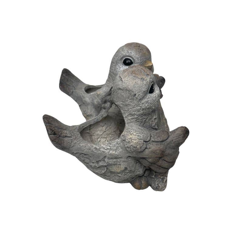 Welcome with 2 Birds Planter