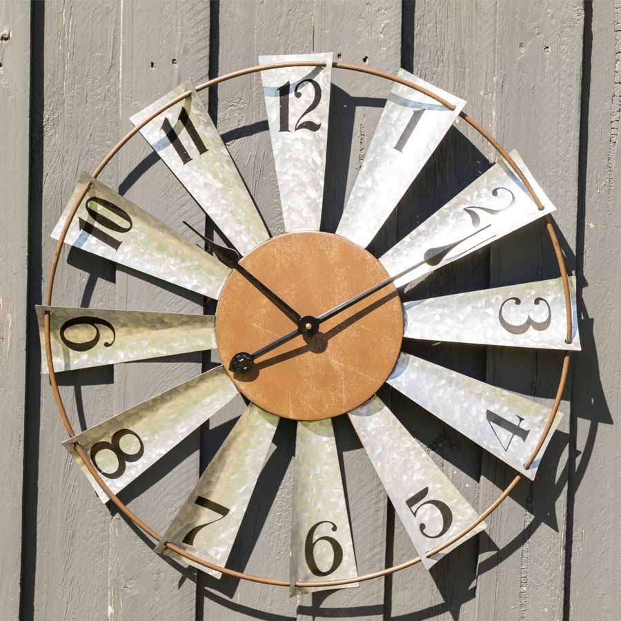 Windmill Wall Clock