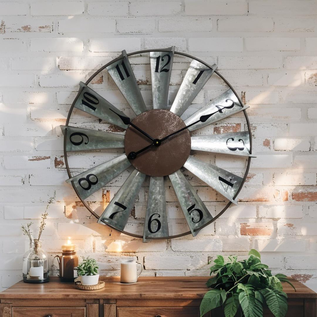 Windmill Wall Clock