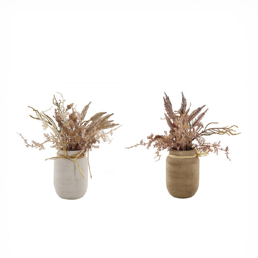 Dried Flowers Ceramic Vase
